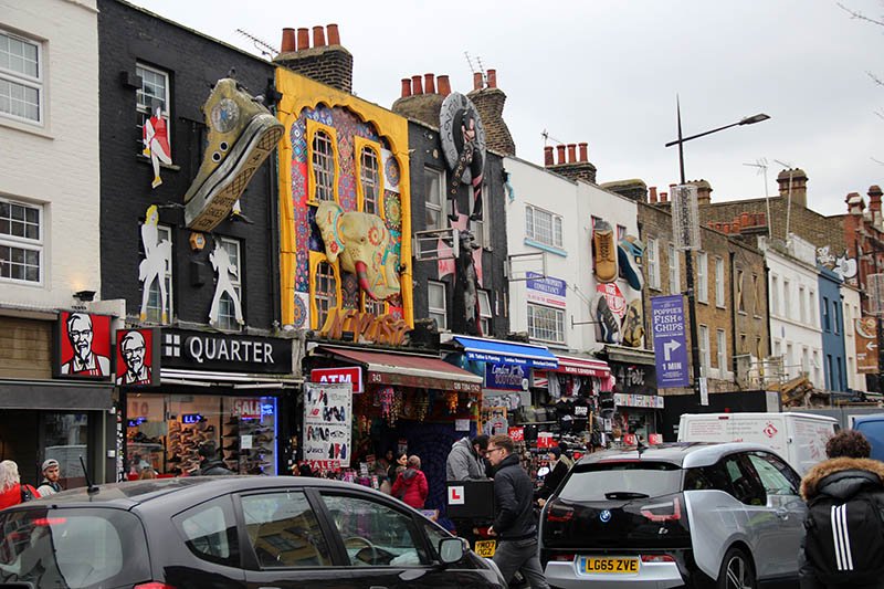 Shopping in Camden Town 