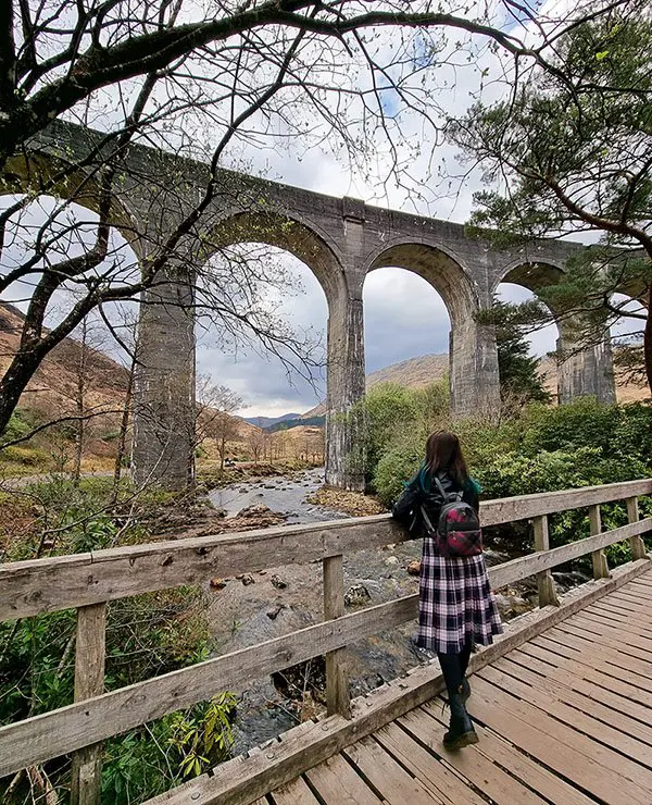 How to get to Glenfinnan viaduct jacobite train